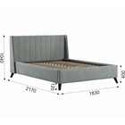 Кровать Мелисса НР Тори 61 велюр* 1600х2000 - Фото 2