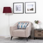 Кресло Наоми ТК 480 Бордо 02, Оригами аквамарин - Фото 1