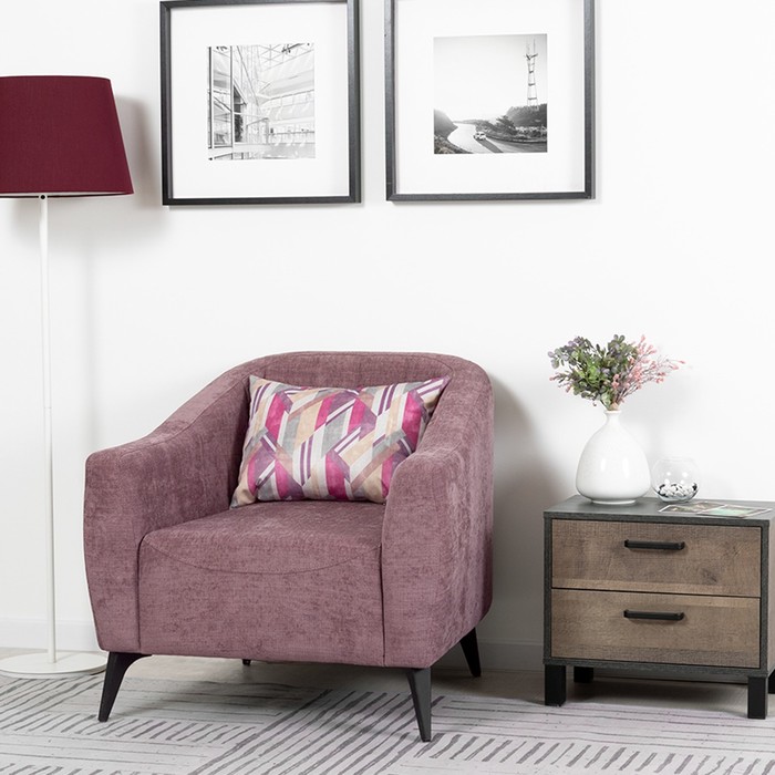 Кресло Наоми ТК 481 Бордо 05, Оригами брайт берри - Фото 1