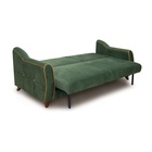 Диван прямой «Френсис ТД 260», механизм книжка, обивка велюр амиго, цвет зелёный/жёлтый  (артикул 10789678)  большой выбор товаров оптом и в розницу по низким ценам с доставкой