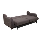 Диван прямой «Френсис ТД 261», механизм книжка, обивка велюр амиго, цвет шоколад/керм  (артикул 10789679)  большой выбор товаров оптом и в розницу по низким ценам с доставкой