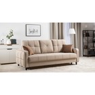 Диван Черри Н ТД 284 IRIDA 02, Эвита шоколад  72  (артикул 10789684)  большой выбор товаров оптом и в розницу по низким ценам с доставкой