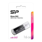 USB флеш накопитель 16 Gb Silicon Power Blaze B02 Black USB 3.0 - фото 51673976