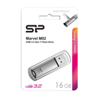 USB флеш накопитель 16 Gb Silicon Power Marvel M02 Silver USB 3.0 / SP016GBUF3M02V1S - фото 51673984