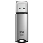 USB флеш накопитель 16 Gb Silicon Power Marvel M02 Silver USB 3.0 / SP016GBUF3M02V1S - фото 51673985