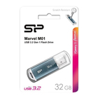 USB флеш накопитель 32 Gb Silicon Power Marvel M01 Blue USB 3.0 / SP032GBUF3M01V1B - Фото 1