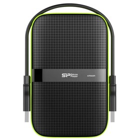 Жесткий диск 2,5" Silicon Power 1Tb A60 Armor Black USB 3.1 / SP010TBPHDA60S3A