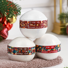 Набор бомбочек 3 шт. «Пряный апельсин, Розовое шампанское, Корица-кофе» - Фото 1