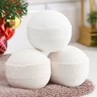 Набор бомбочек 3 шт. «Пряный апельсин, Розовое шампанское, Корица-кофе» - Фото 2