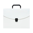 Папка портфель А4, 700 мкм, 1 отделение, Calligrata, белая - Фото 6