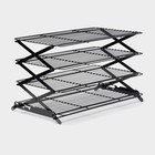 Решётка для глазирования и остывания кондитерских изделий KONFINETTA, 4 яруса, 43.5×25.5×8 см, чёрная - Фото 5