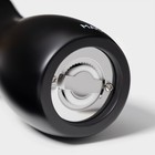 Мельница для специй Magistro Softline, 16.5 см, чёрная - Фото 4