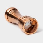 Мельница для специй Доляна «Медиал», 45 мл, 16.2 см, пластик, медная - Фото 3