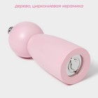 Мельница для специй Доляна «Облако», 16.5 см, розовая - Фото 2