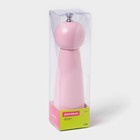 Мельница для специй Доляна «Облако», 22 см, розовая - Фото 5