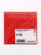 Фольга для конфет 10×10 см 100 шт., красная, фактура №1 - Фото 3