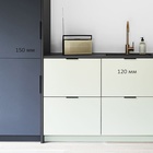 Ручка CAPPIO RT001BL, L=120 мм, м/о 96 мм, цвет черный, 4 шт. - фото 808590526