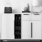 Ручка CAPPIO RT001BL, L=300 мм, м/о 256 мм, цвет черный, 4 шт. - фото 809663929