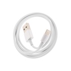 Кабель ELTRONIC, Lightning - USB, 2.4 А, 1 метр, белый - Фото 3