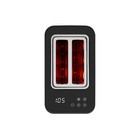 Тостер KRONA Digitaler Black, 900 Вт, 7 режимов прожарки, 2 тоста, разморозка, чёрный - фото 51671901 Тостер KRONA Digitaler Black, 900 Вт, 7 режимов прожарки, 2 тоста, разморозка, чёрный - фото 51671901