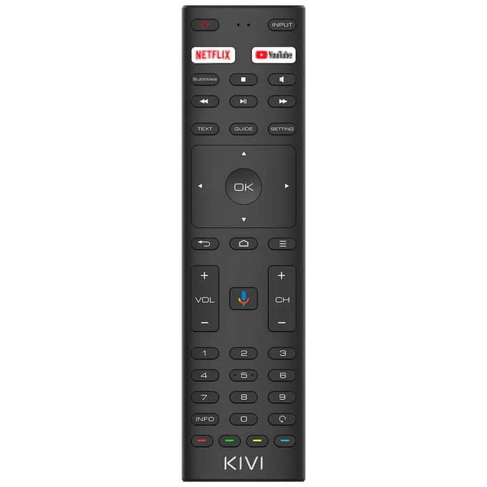 Телевизор KIVI 32H740NB, 32", 1366x768, DVB-T2/С, HDMI 3, USB 2, Smart TV - фото 51675480