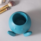 Предмет интерьера "Шар с ногами" 7*10,9см голубой - фото 26393664