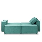 Диван – кровать «Виго», механизм еврокнижка, НПБ, велюр, цвет бирюзовый - Фото 3