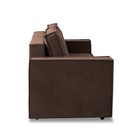 Диван – кровать «Виго», механизм еврокнижка, НПБ, велюр, цвет коричневый - Фото 4