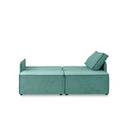 Диван – кровать «Виго 2», механизм еврокнижка, НПБ, велюр, цвет бирюзовый - Фото 4