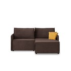 Диван – кровать «Виго 2», механизм еврокнижка, НПБ, велюр, цвет коричневый - Фото 3