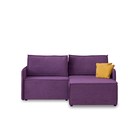 Диван – кровать «Виго 2», механизм еврокнижка, НПБ, велюр, цвет фиолетовый - Фото 3