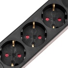 Удлинитель STANDARD 3 гнезда, 3м, 3х1,0мм², с/з, с выключателем, 2 USB, черный REXANT - фото 51682399