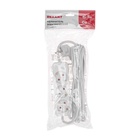 Удлинитель STANDARD 3 гнезда, 5м, 3х1,0мм², с/з, белый REXANT - фото 51682423 Удлинитель STANDARD 3 гнезда, 5м, 3х1,0мм², с/з, белый REXANT - фото 51682423