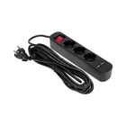 Удлинитель STANDARD 3 гнезда, 5м, 3х1,0мм², с/з, с выключателем, 2 USB, черный REXANT - фото 51682432 Удлинитель STANDARD 3 гнезда, 5м, 3х1,0мм², с/з, с выключателем, 2 USB, черный REXANT - фото 51682432