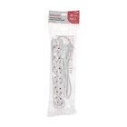 Удлинитель STANDARD 6 гнезд, 1,5м, 3х1,0мм², с/з, белый REXANT - фото 51682559 Удлинитель STANDARD 6 гнезд, 1,5м, 3х1,0мм², с/з, белый REXANT - фото 51682559