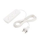 Удлинитель PROconnect STANDARD 3 гнезда, 5 м, 2х0.75 мм², б/з, белый - фото 51682713 Удлинитель PROconnect STANDARD 3 гнезда, 5 м, 2х0.75 мм², б/з, белый - фото 51682713