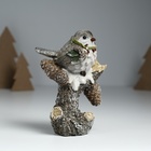 Фигурка полистоун «Воробышек в венке с ягодками и шишками на дереве», 10.5×7×13.5 см - Фото 2