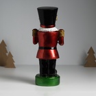 Фигурка полистоун «Щелкунчик-гусар в красном мундире, с барабаном», 11×9.5×26.5 см - Фото 5