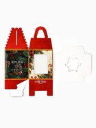 Коробка для 1 капкейка подарочная новогодняя упаковка "Время Чудес и подарков", 9,2 х 9,2 х 11 см. Новый год (5 шт) - фото 809280518