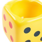 Пепельница для дома «Кости игральные», для сигарет и стиков, 8×8 см - фото 38095783