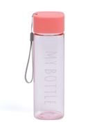 Бутылка для воды My bottle, 450 мл, 20×5.5 см, розовая - Фото 1