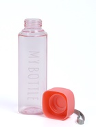 Бутылка для воды My bottle, 450 мл, 20×5.5 см, розовая - Фото 3