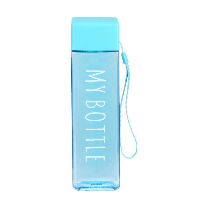 Бутылка для воды My bottle, 450 мл, 20×5.5 см, голубая - Фото 1