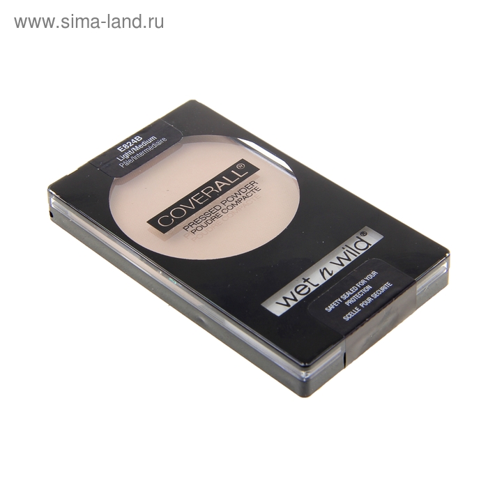 Компактная пудра для лица Wet n Wild, Coverall pressed powder, цвет light medium - Фото 1