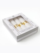 Набор сервировочных салфеток с декоративными кольцами Этель Golden deer 40×40 см - 4 шт., 100% лён - Фото 12