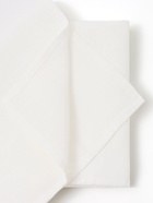 Набор сервировочных салфеток с декоративными кольцами Этель Golden deer 40×40 см - 4 шт., 100% лён - Фото 9