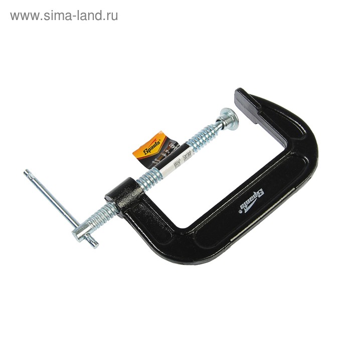 Струбцина Sparta, G-образная, 100 мм - Фото 1