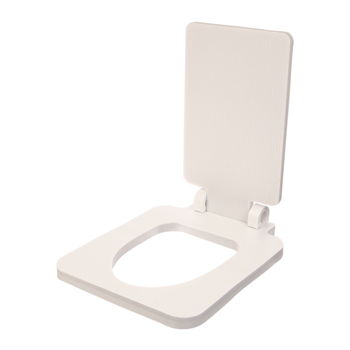 Сиденье для уличного туалета, 38×50 см, с квадратной крышкой, пенополистирол - Фото 1