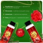 Новогодний подарочный набор косметики SB BEAUTY «Новый год у ворот», гель для душа, шампунь, мочалка, бомбочка - Фото 2