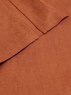 Халат женский короткий SL HOME «Brown», размер 44-52, 100% лён, 150 г/м2 - Фото 8